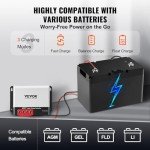 VEVOR 40A MPPT Solar Charge Controller with Bluetooth