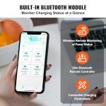 VEVOR 40A MPPT Solar Charge Controller with Bluetooth