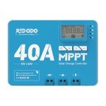Redodo 40 Amp MPPT Solar Charge Controller with Bluetooth