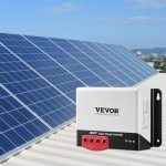 VEVOR 40A MPPT Solar Charge Controller with Bluetooth