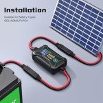 10A MPPT Bluetooth Solar Charge Controller with LCD