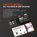 LiTime 30A MPPT Solar Charge Controller with Bluetooth