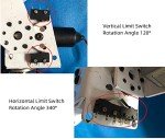 LeTkingok Dual Axis Solar Tracking Robot Motor