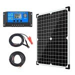 Hoysicy 20W Solar Panel Kit with Charge Controller