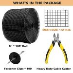 Prolee 100FT Solar Panel Bird Guard Screen