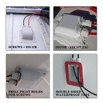 Solar Weatherproof Cable Entry Gland for RVs & Boats