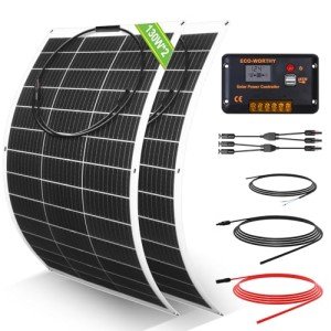 ECO-WORTHY 260W Flexible Solar Panel Kit