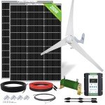 ECO-WORTHY 600W Solar and Wind Power Kit