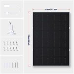 Vuebee 4W Solar Panel for Security Cameras