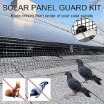YESON Solar Panel Critter Guard Roll Kit