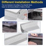 Heavy Duty Solar Panel Bird Guard Mesh, 100 ft