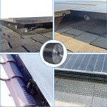 YESON Solar Panel Critter Guard Roll Kit