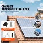 VEVOR 50ft Solar Panel Bird Guard Kit