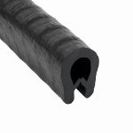 Black Edge Trim for 1/16 to 1/8 Inch, 10 Feet