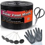 Bird Proofing Solar Panel Mesh Screen Kit 120ft
