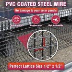 Bird Proofing Solar Panel Mesh Screen Kit 120ft
