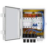 ECO-WORTHY 4 String Solar PV Combiner Box