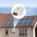 ECO-WORTHY 4 String Solar PV Combiner Box