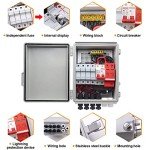 Mannk 4-String Waterproof Solar Combiner Box