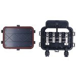 Waterproof Solar Panel Junction Box with Diodes