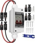 CNLonQcom 32 Amp Solar Panel Disconnect Switch