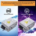 Mannk 4-String Waterproof Solar Combiner Box