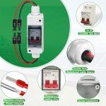 CNLonQcom 32 Amp Solar Panel Disconnect Switch