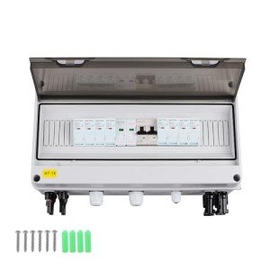 32A Solar Combiner Box with Surge Protection