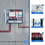 ECO-WORTHY 6 String Solar PV Combiner Box
