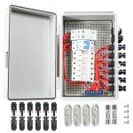 6 String Solar Combiner Box with Surge Protection