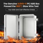 QILIPSU Outdoor Waterproof Electrical Junction Box