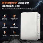 QILIPSU Outdoor Waterproof Electrical Junction Box