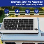 Waterproof Solar Junction Box with 10Ft Cable