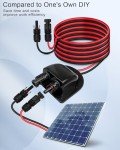 TIKSCIENCE Weatherproof Solar Cable Junction Box with Connector