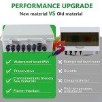 6 String Solar Combiner Box with Surge Protection