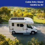 Waterproof Solar Junction Box with 10Ft Cable