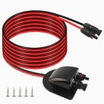Solar Cable Entry Gland with 10Ft Extension Cable