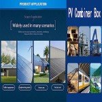 6 String Solar Combiner Box with Surge Protection