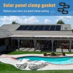 Heliocol Sunstar Solar Panel Clamp Gasket (4-Pack)