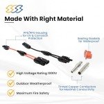 Solar Y Branch Connectors Pack of 2 - Waterproof