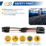 Solar Y Branch Connectors Pack of 2 - Waterproof