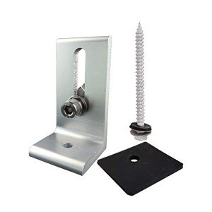 Solar Panel Mounting L-Bracket Hardware Set (6 Pack)