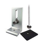 Solar Panel Mounting L-Bracket Hardware Set (6 Pack)