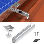 Aluminium Solar Panel Mounting Rail System