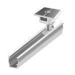 Aluminium Solar Panel Mounting Rail System