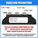 Yexiya 110A Solar DC Blocking Diode 1600V