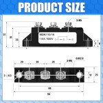 Yexiya 110A Solar DC Blocking Diode 1600V