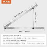 VEVOR Adjustable Solar Panel Mounting Brackets Set