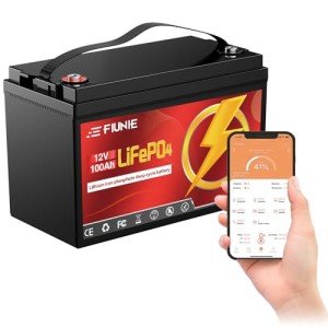 100Ah Lithium Battery with Bluetooth for Solar Use