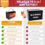 100Ah Lithium Battery with Bluetooth for Solar Use